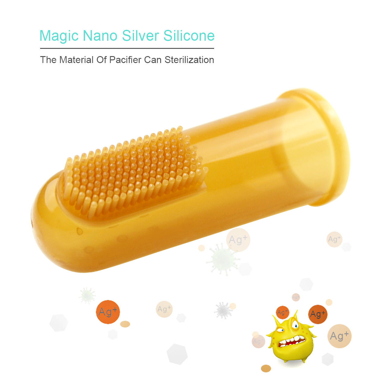 nano silver baby toothbrush