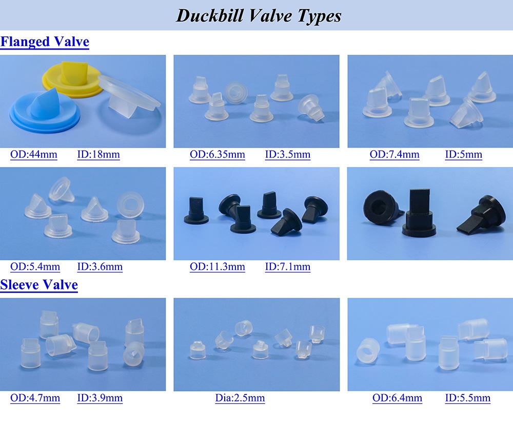 Silicone Membrane Duckbill Valve