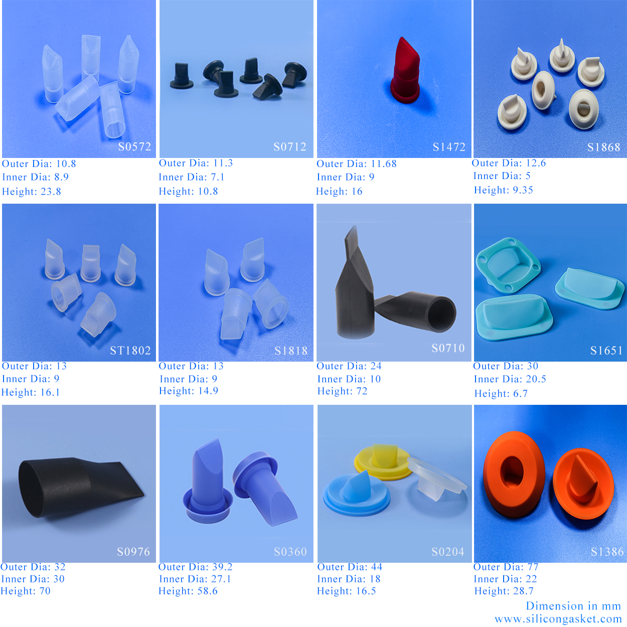 off-the-shelf Rubber duckbill valve