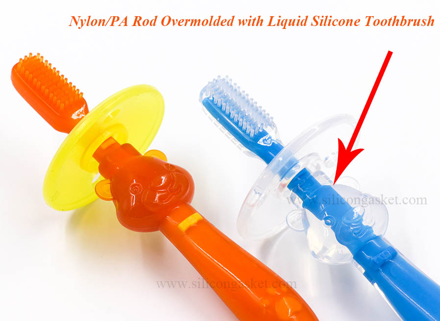 Overmolding Baby Toothbrush