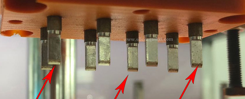 silicone duckbill check valve die cutting tool