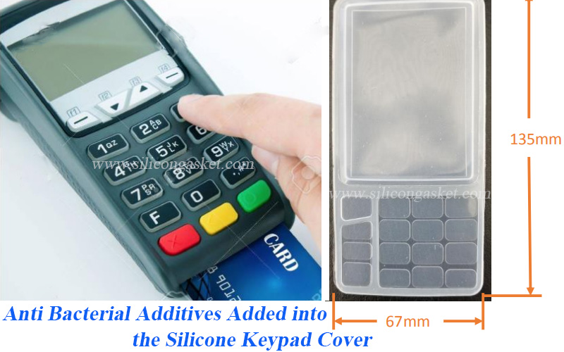 Anti Bacterial Silicone Keypad
