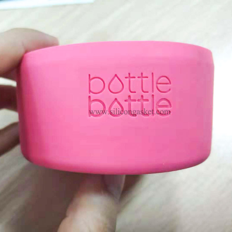 Glass Bottle with Silicone Cover