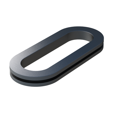 Oval EPDM Rubber Grommet