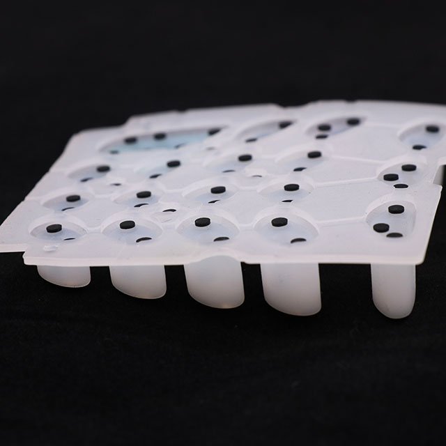 Rubber Keypad with carbon pill